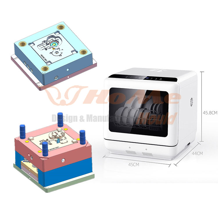 Καλούπι καλύμματος πλυντηρίου πιάτων Smart Appliance Κουζίνας